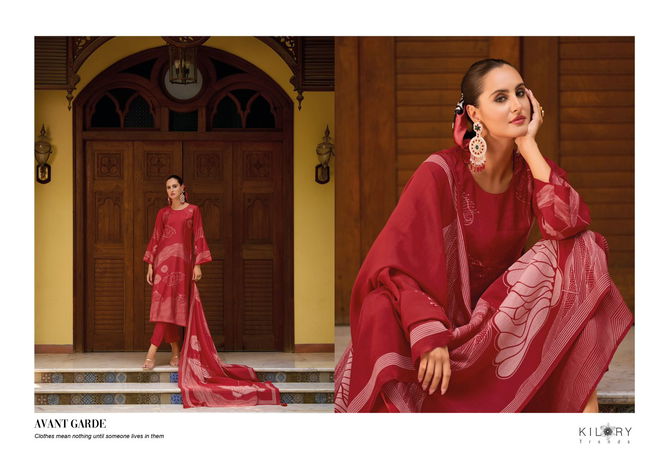 Zoya 2 By Kilory Viscose Muslin Digital Printed Salwar Kameez Wholesale Market In Surat